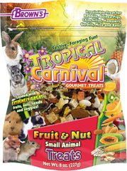 Friandises Tropical Carnival fruits et noix pour petits animaux, récompense d'entraînement idéale