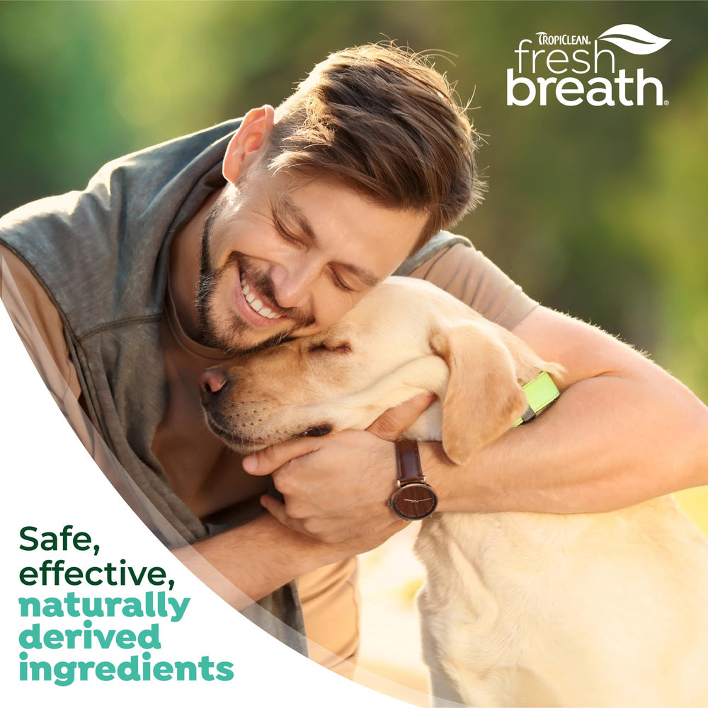 TropiClean TripleFlex pour une hygiène buccale canine améliorée au quotidien.