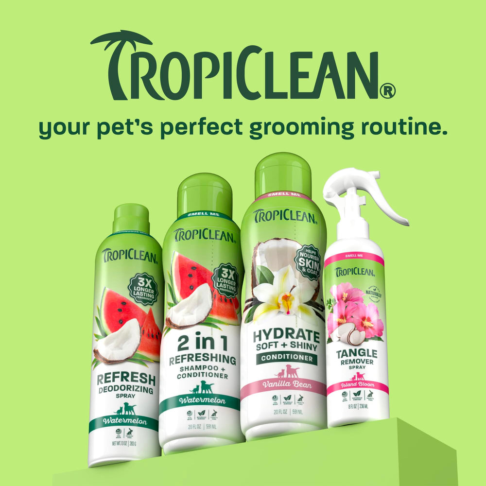 TropiClean – routine toilettage simple et sans cruauté.