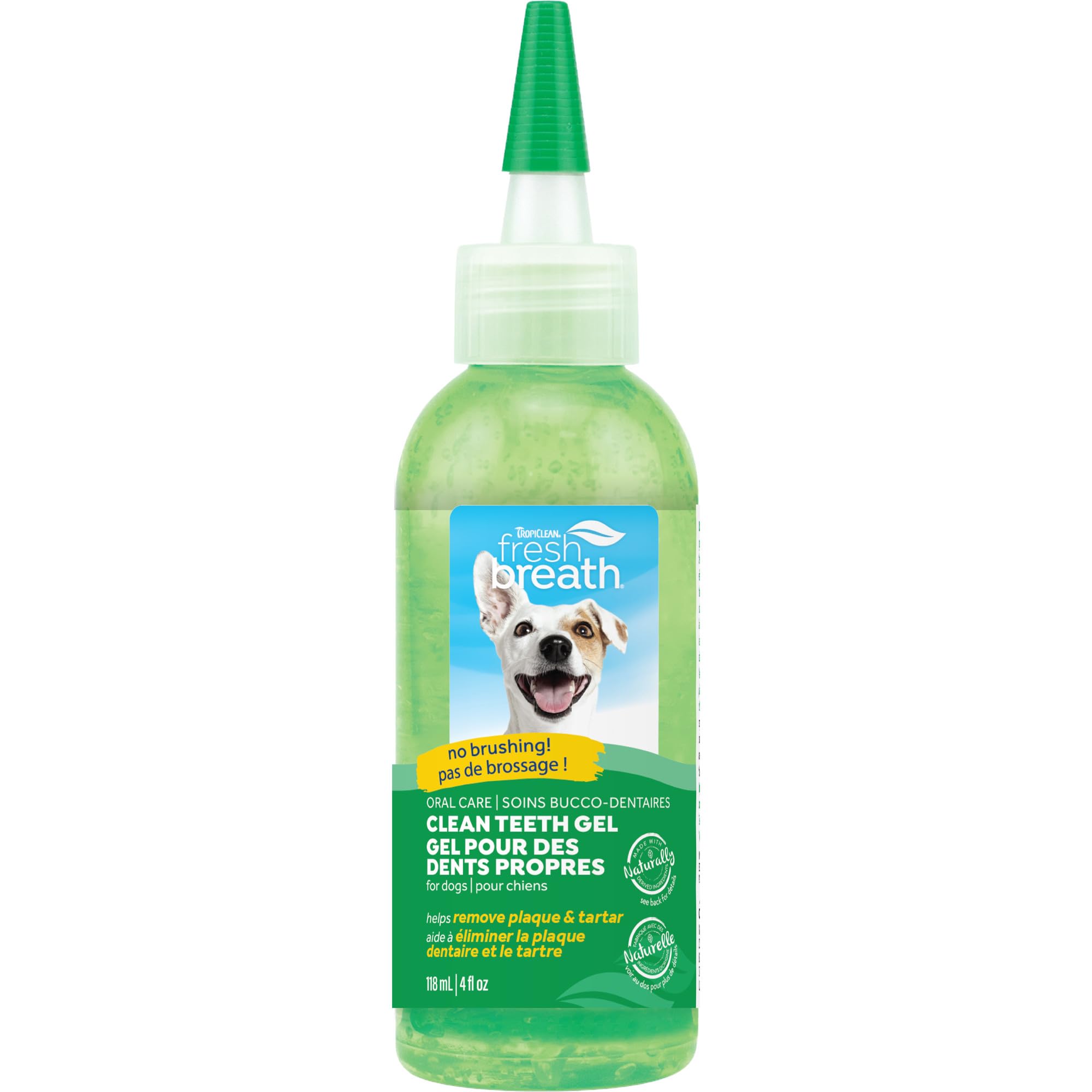 TropiClean dentifrice pour chien, bouteille prête, haleine fraîche