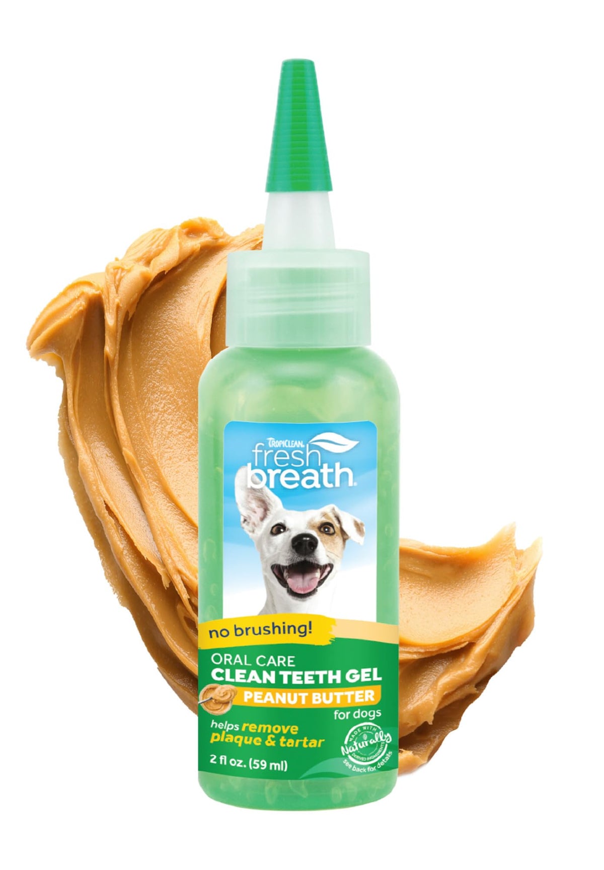 TropiClean dentifrice chien souffle frais, appliquez pour rafraîchir l'haleine.