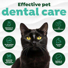TropiClean: dents-chat-plaques-tartre-aide, montre le soutien potentiel à l hygiène buccale.