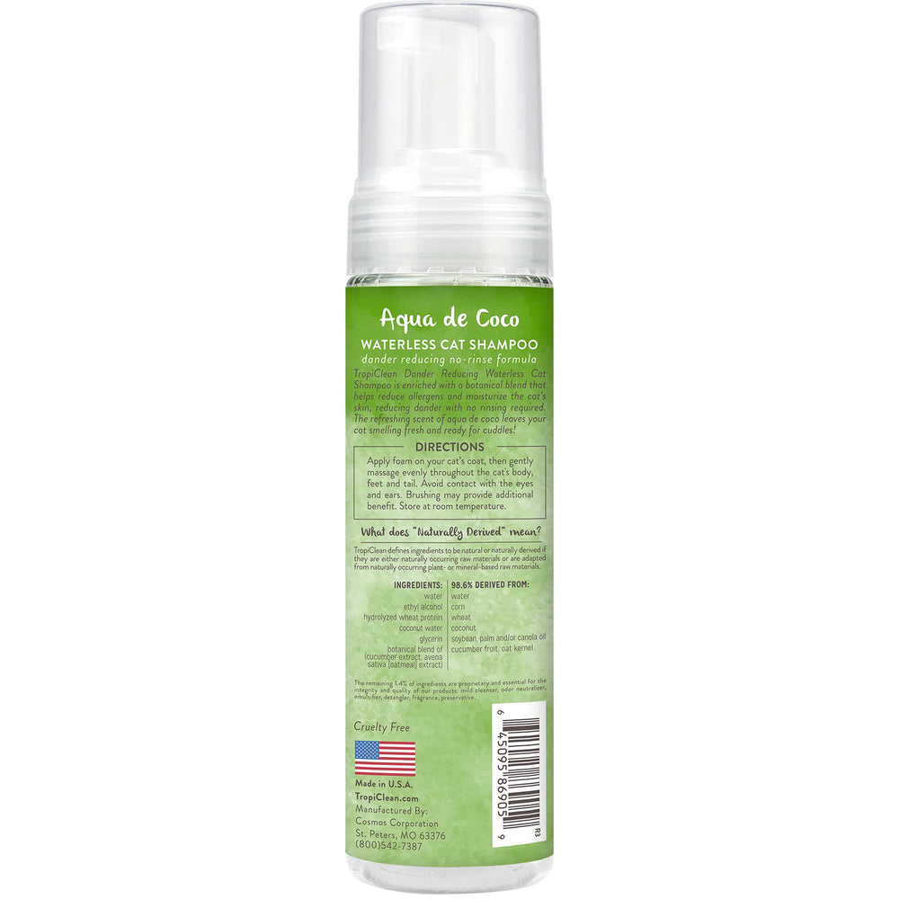 TropiClean Ensemble Soin Chat Déodorant Spray Lingettes hypoallergéniques: rituel quotidien pratique.