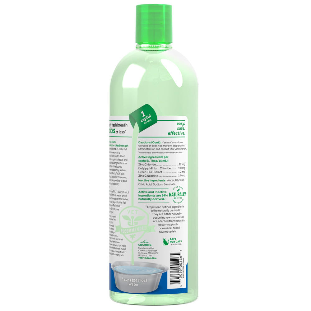 TropiClean Fresh Breath: routine d’hygiène buccale quotidienne pour chiens.