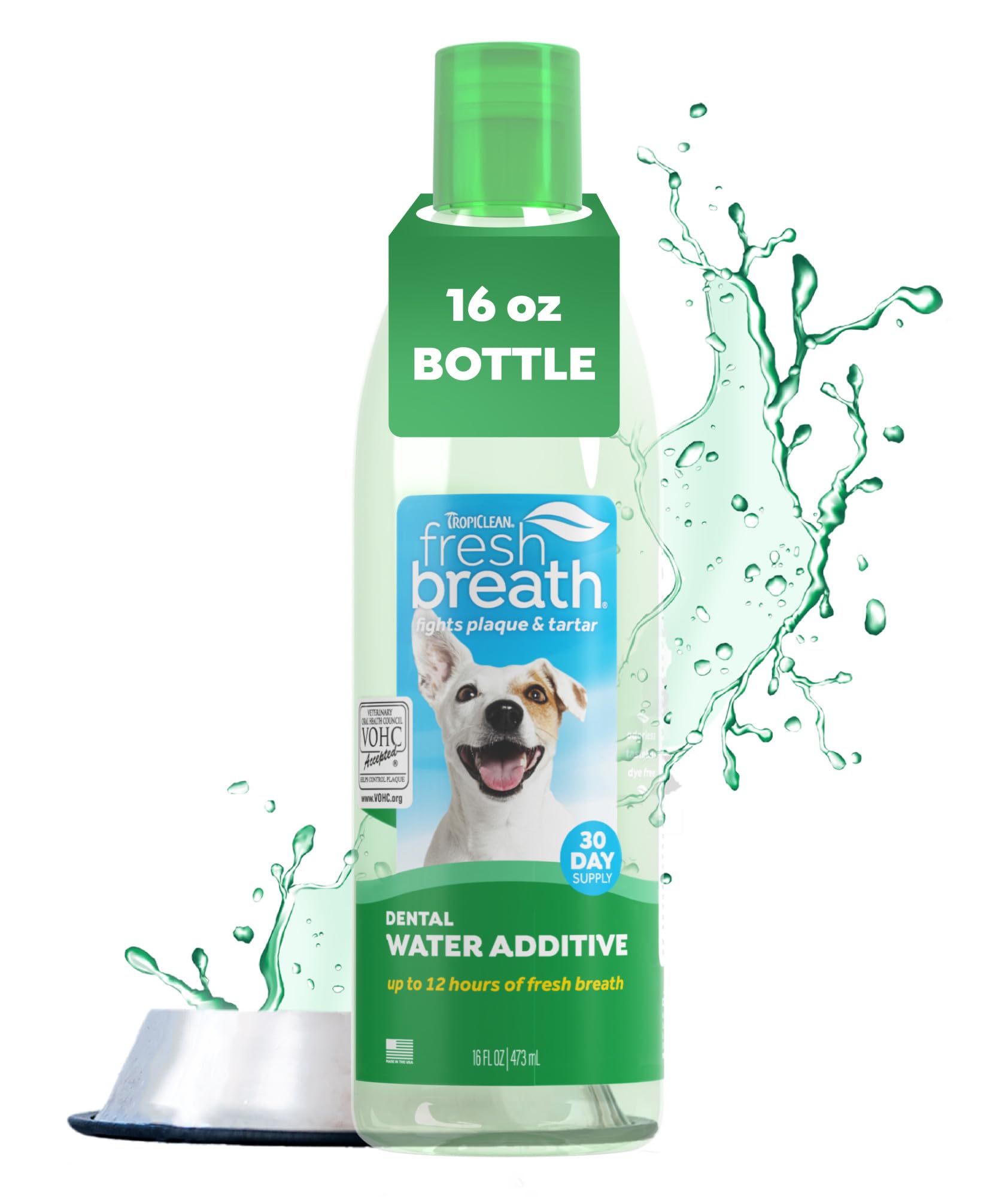 TropiClean Fresh Breath: hale fraîche durable pour chien sans brosse.