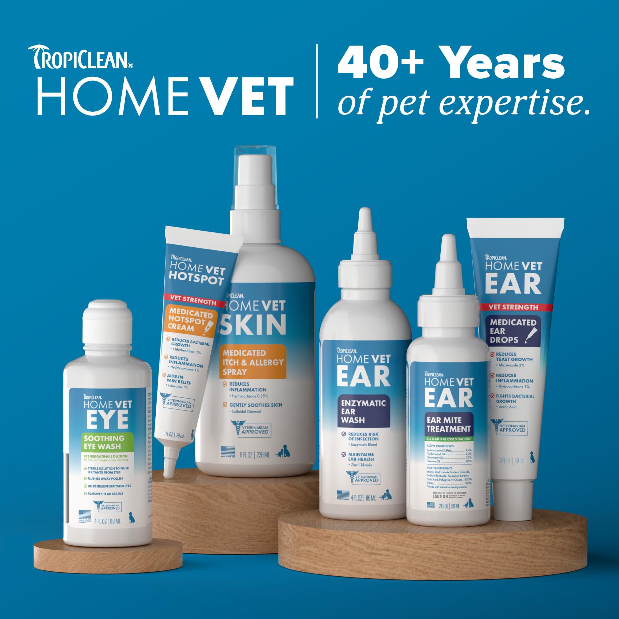 TropiClean HomeVet Utilisation à domicile – nettoyage simple et rapide