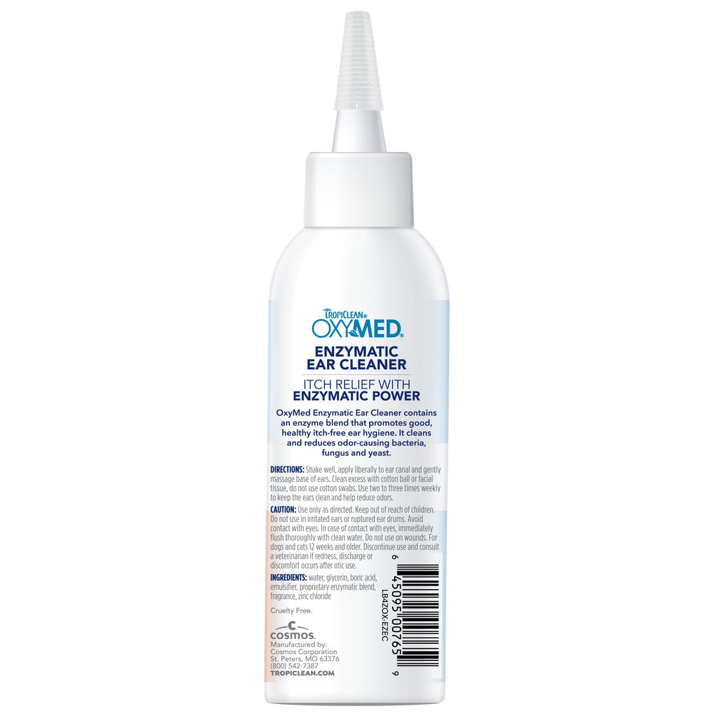 TropiClean OxyMed: gouttes faciles à appliquer pour l'entretien des oreilles