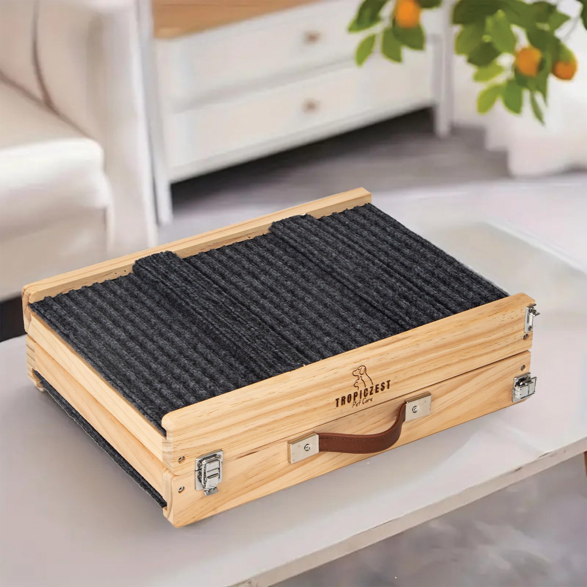 Rampe Tropiczest longueur 34,6 pouces – aide votre animal à accéder aux surfaces élevées.
