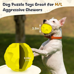 Balle dispense friandises TROUSKAIG, récompense interactive pour chien