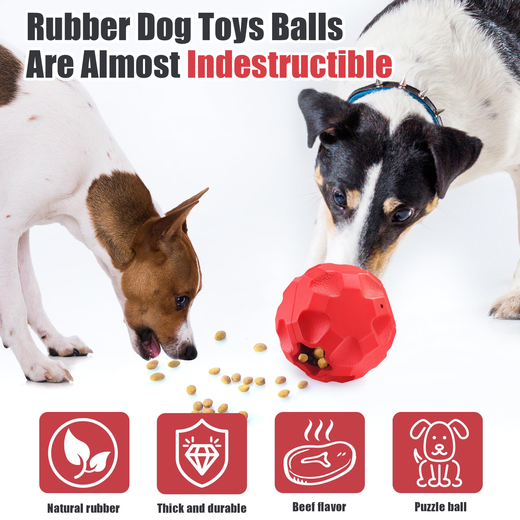 Jouet interactif TROUSKAIG pour chien grand, favorise l’interaction et l’apprentissage ludique