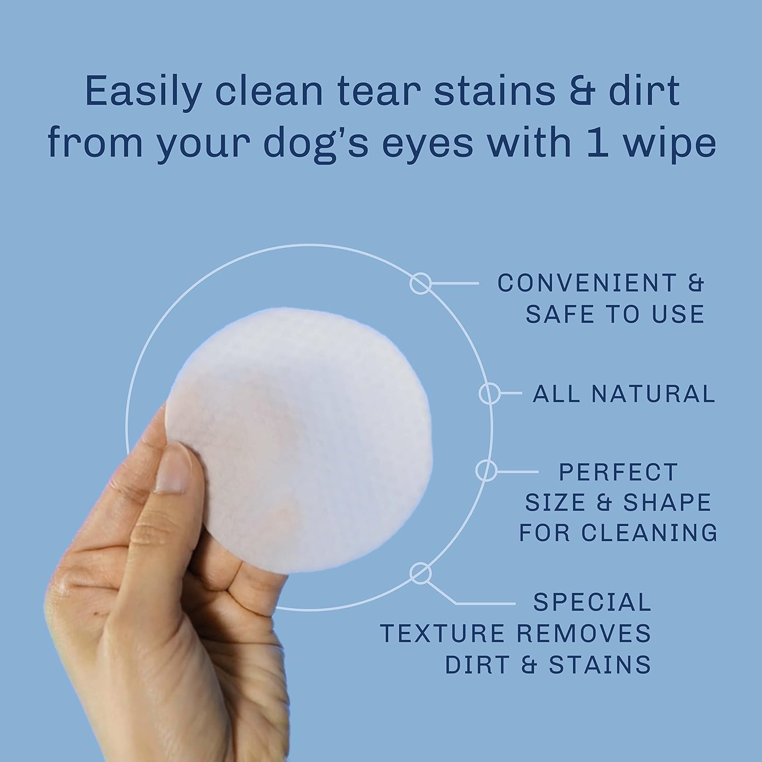 Ingrédients naturels hamamélis, camomille et concombre pour nettoyer les yeux.