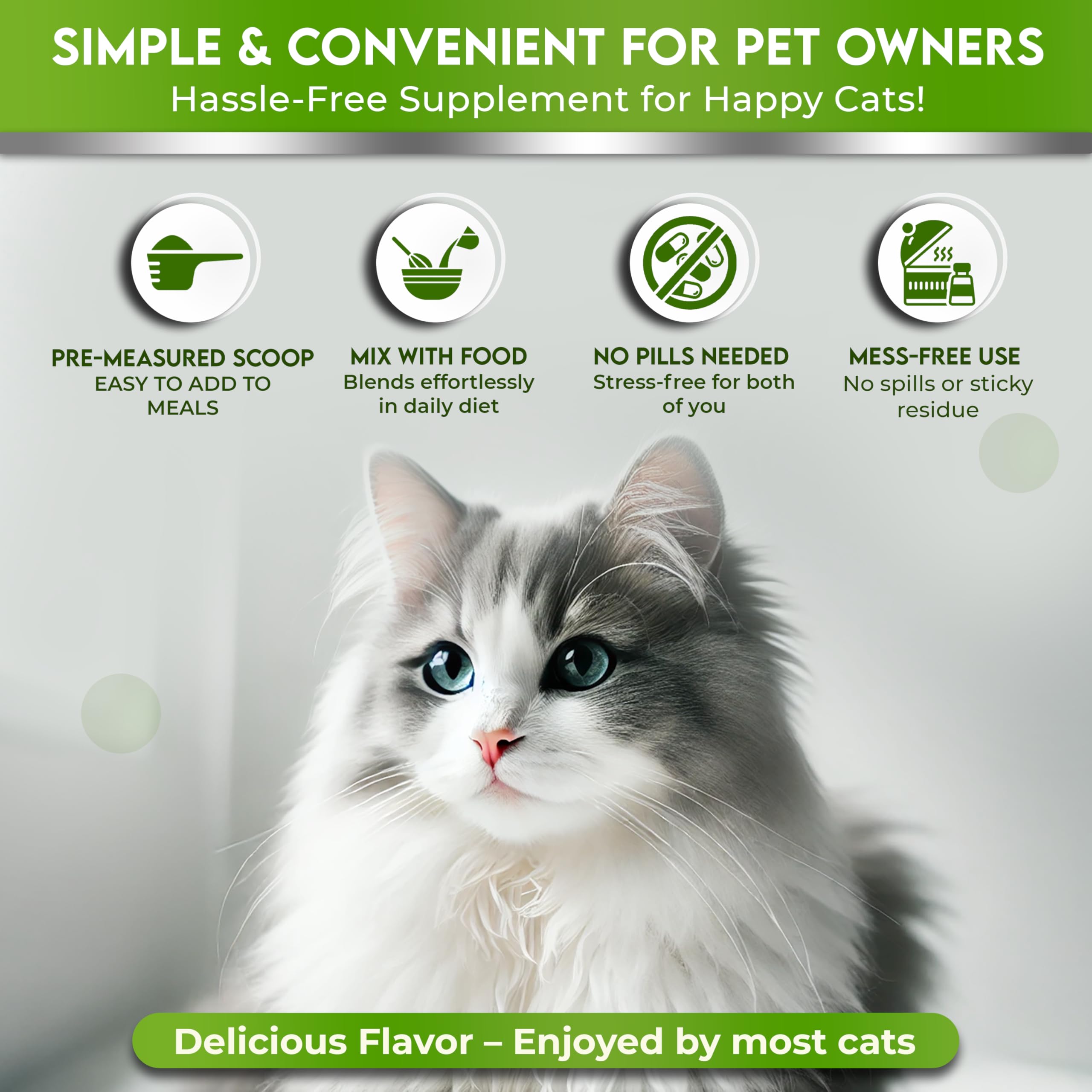 Fabrication américaine et contrôle qualité NASC pour Trulysine chat.