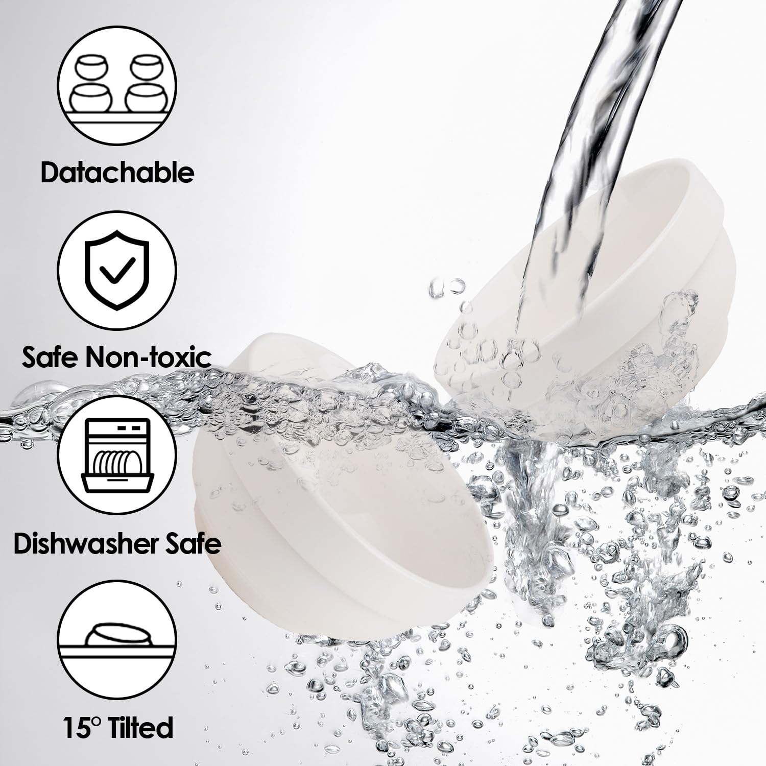 TRUNDISAN support elevé chat anti vomissements pour digestion respectée
