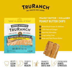 TRURANCH chips collagene ingrédients noix-de-cacahuete: saveur naturelle appréciée.