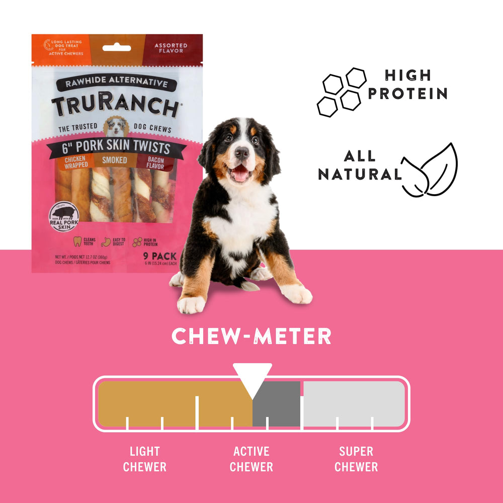 TRURANCH douceur digestible et friandise facile à mâcher pour chiens.