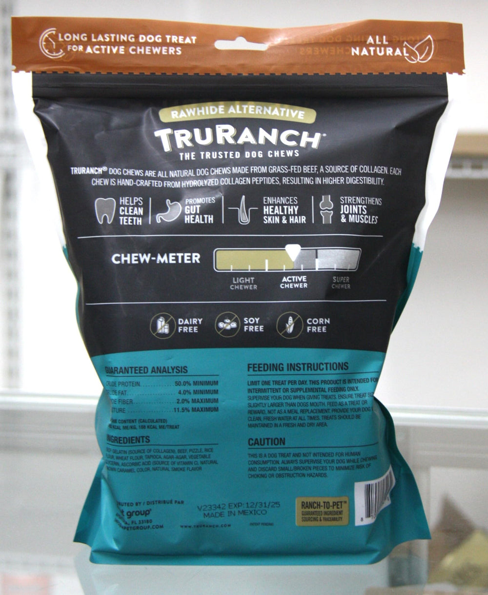 Rouleau collagène TRURANCH goût Bully, texture savoureuse favorisant l’élasticité des tissus.