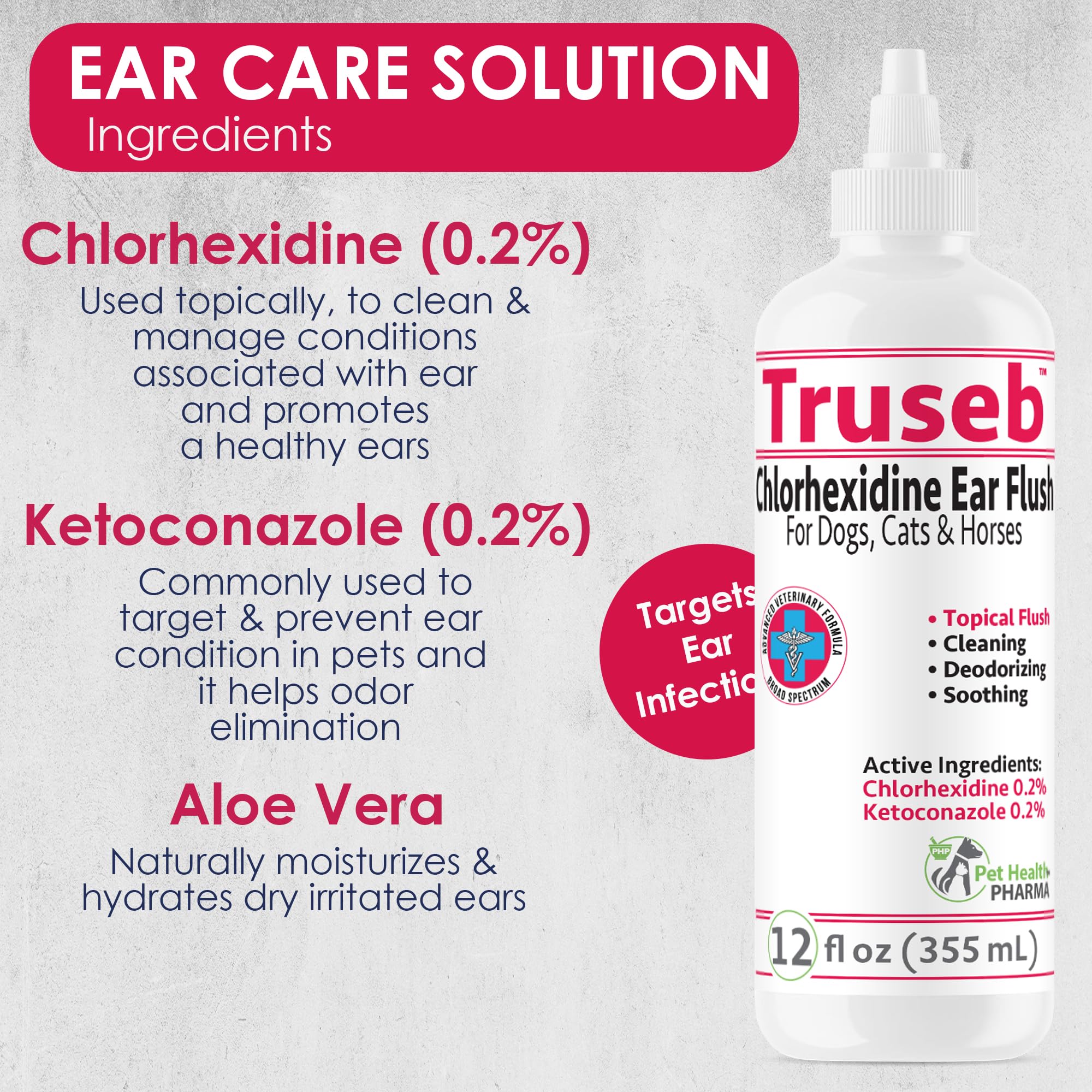 Aloe Vera apaisante: soothe après le nettoyage des oreilles.