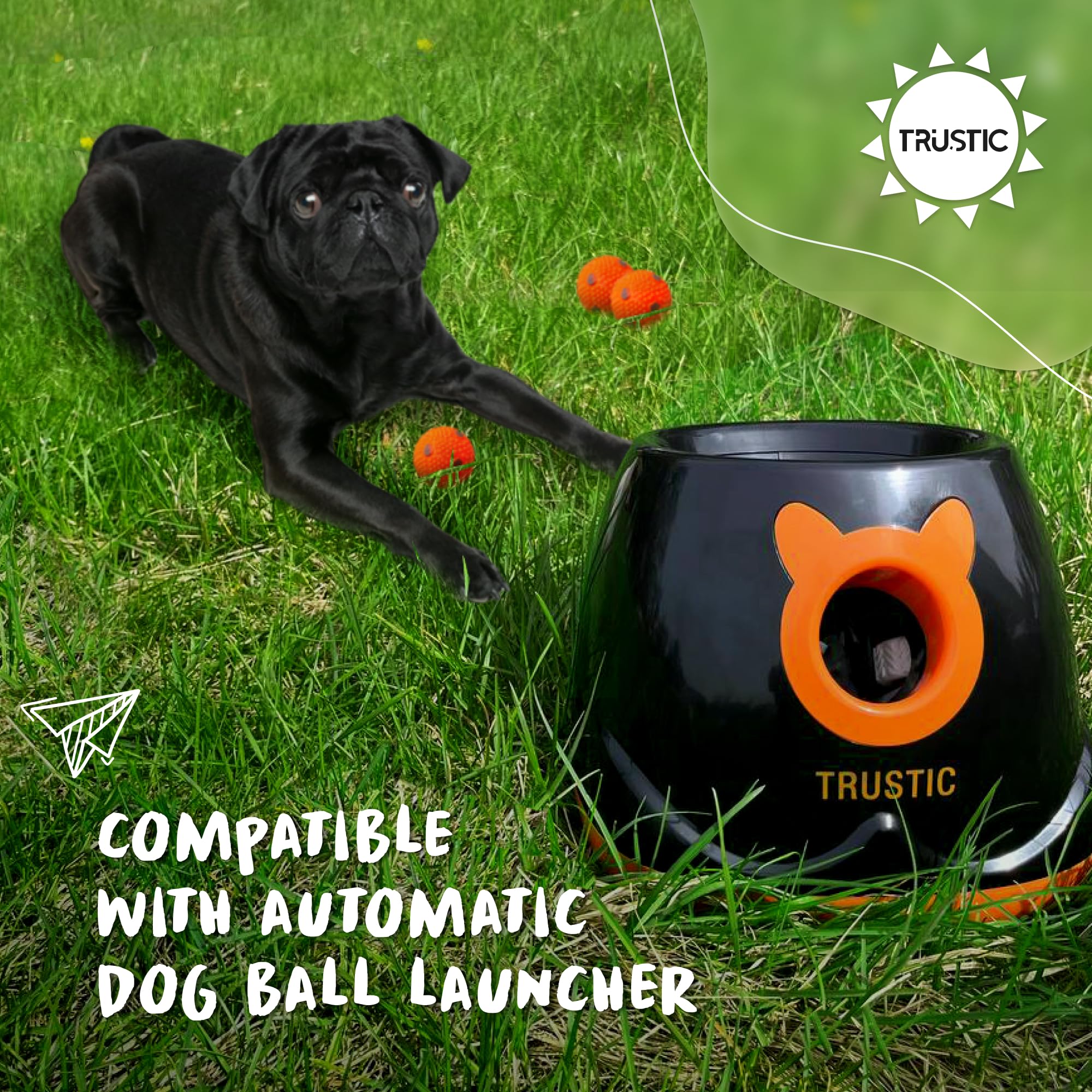 Trustic Balls compatibles Lanceur 2 pouces, usage sûr et ludique.