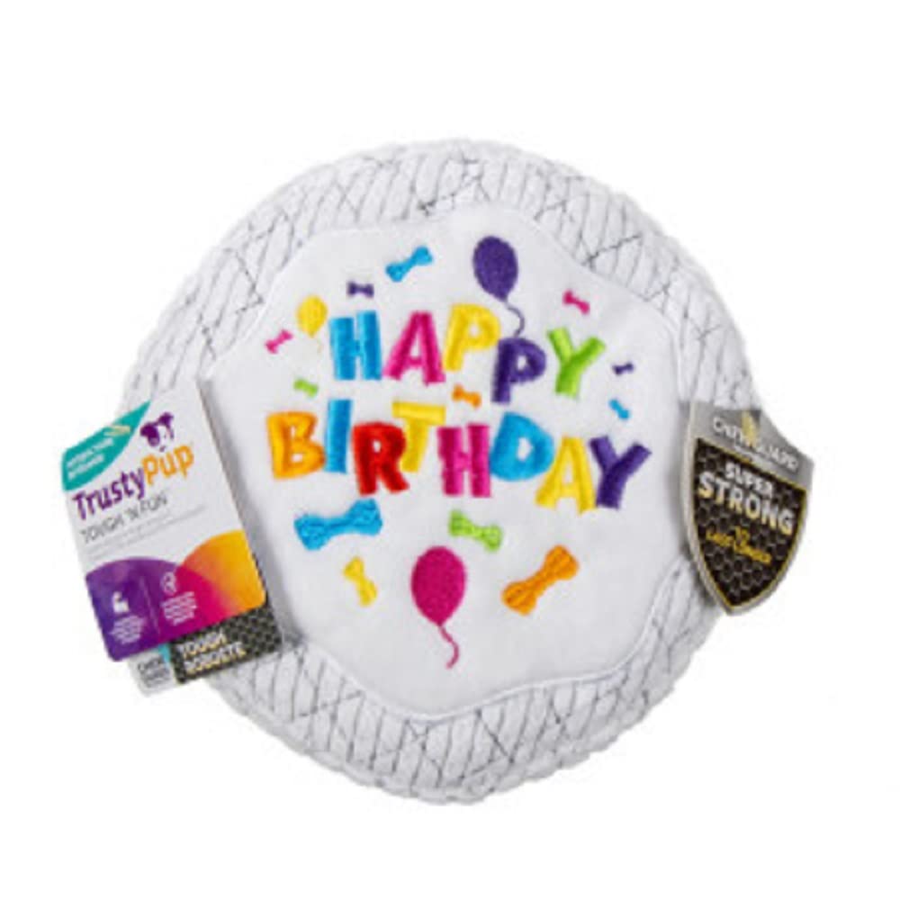 TrustyPup jouet peluche doux pour chien, sifflement intégré favorisant le jeu