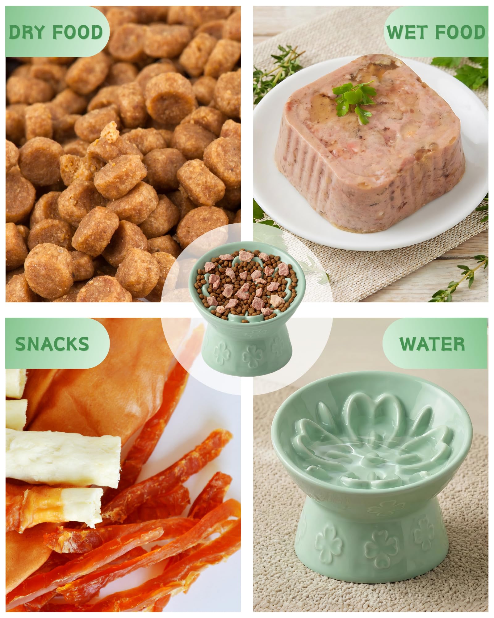 TRUVIC bol couleur verte, touche esthétique pour la cuisine.