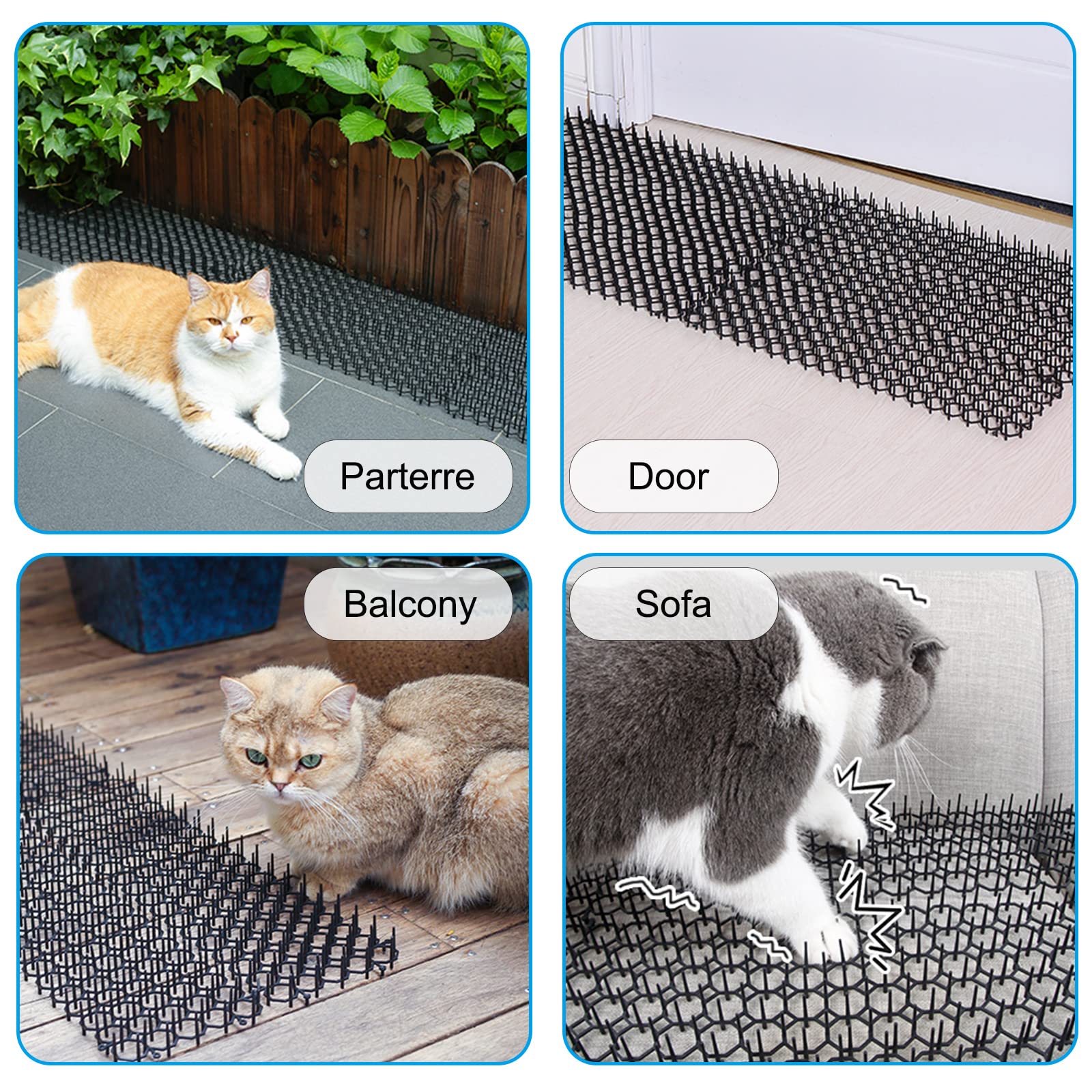 TSLBW découpe facile et adaptation du tapis à toutes les zones.