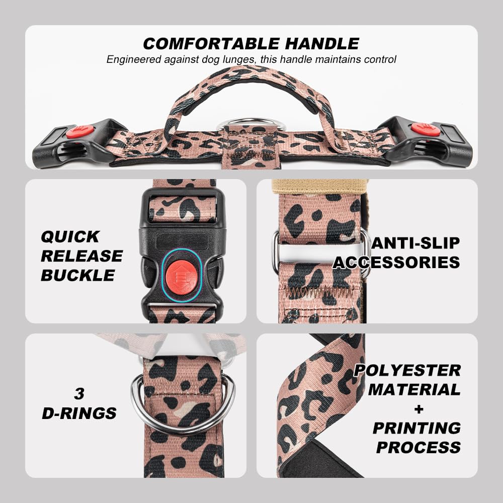 Harnais TSPRO - dos camo rose - stabilité renforcée pendant l'entraînement.