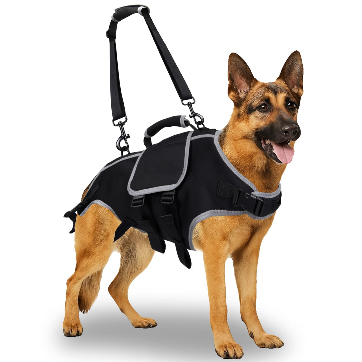 Harnais TSSEXU levage chien – soutien corporel complet pour mobilité.