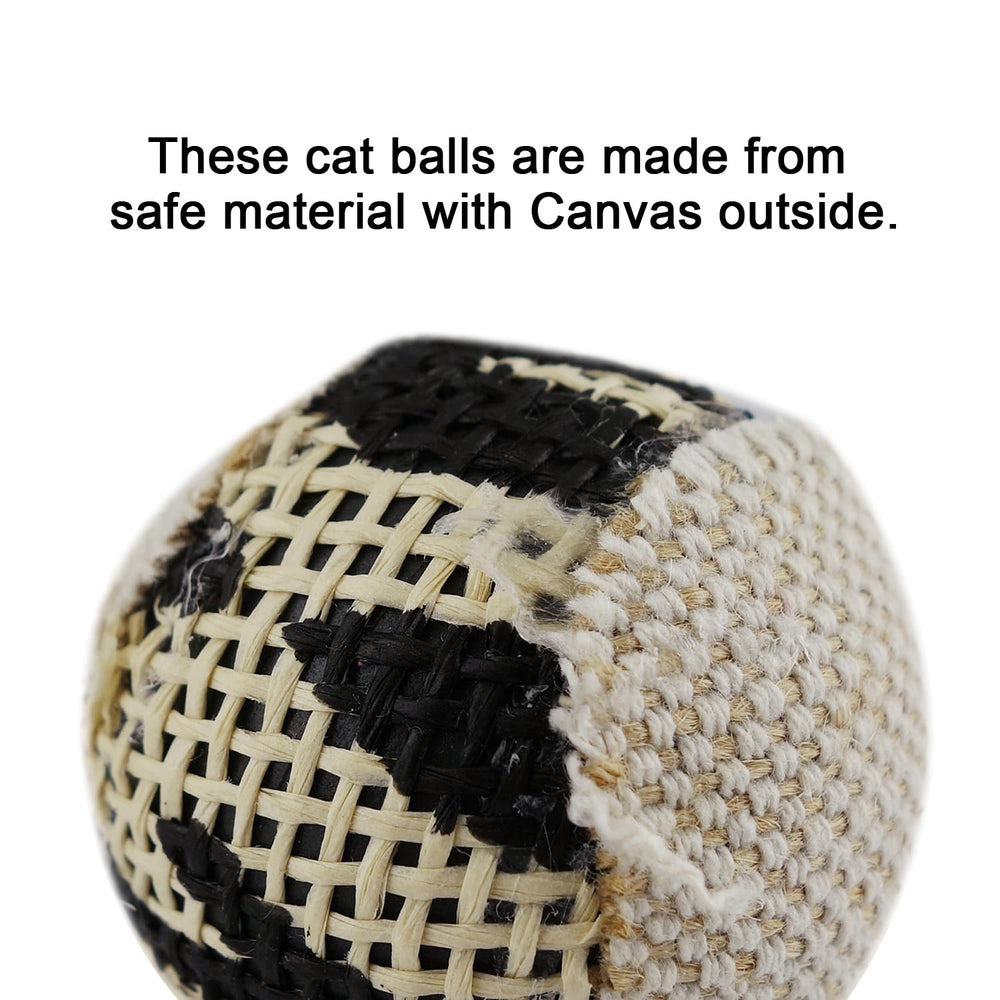 Balle TTcat canvas robuste, conçue pour jeux intérieurs.