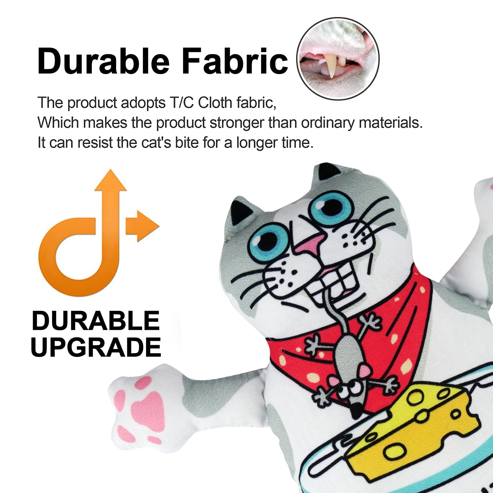 TTcat jouet-chat matériaux sains, sûrs pour les dents