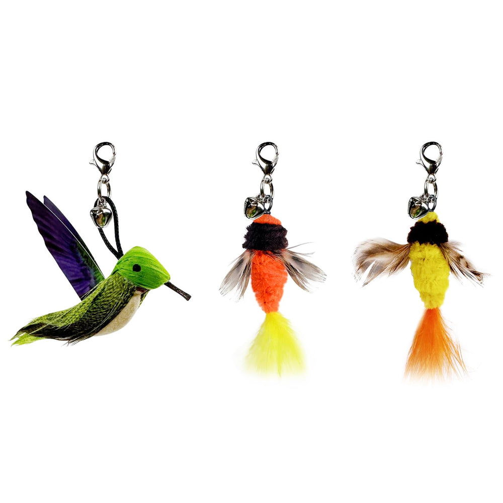 TTcat recharges plumes colibri – stimule le jeu du chat