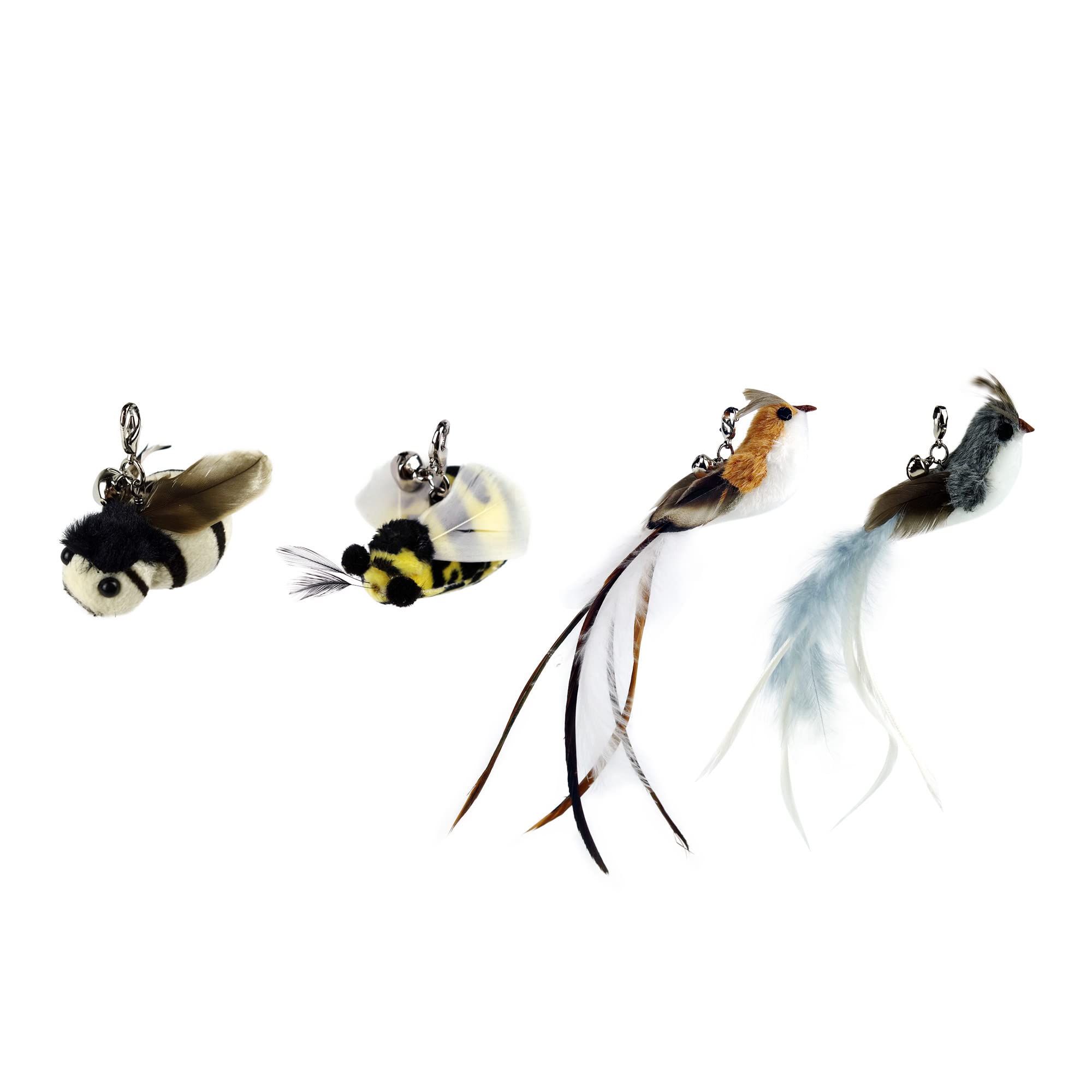 TTcat recharges plumes et insectes – stimule l'instinct de chasse du chat.