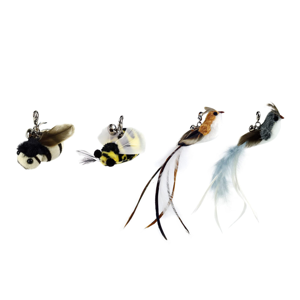 TTcat recharges plumes et insectes – stimule l'instinct de chasse du chat.