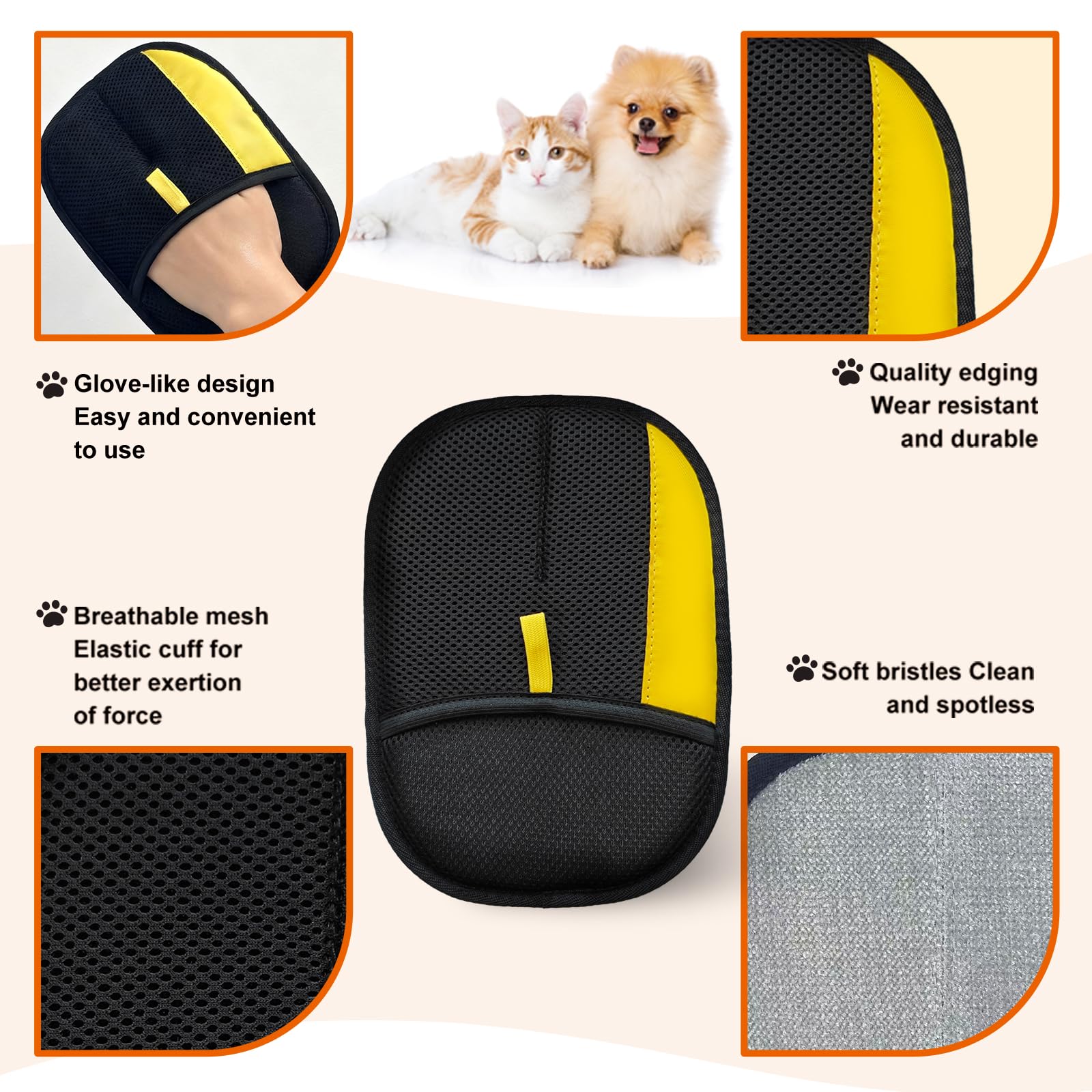 Gant TTIIHOT pelage canapé et fauteuil, nettoyage confortable.