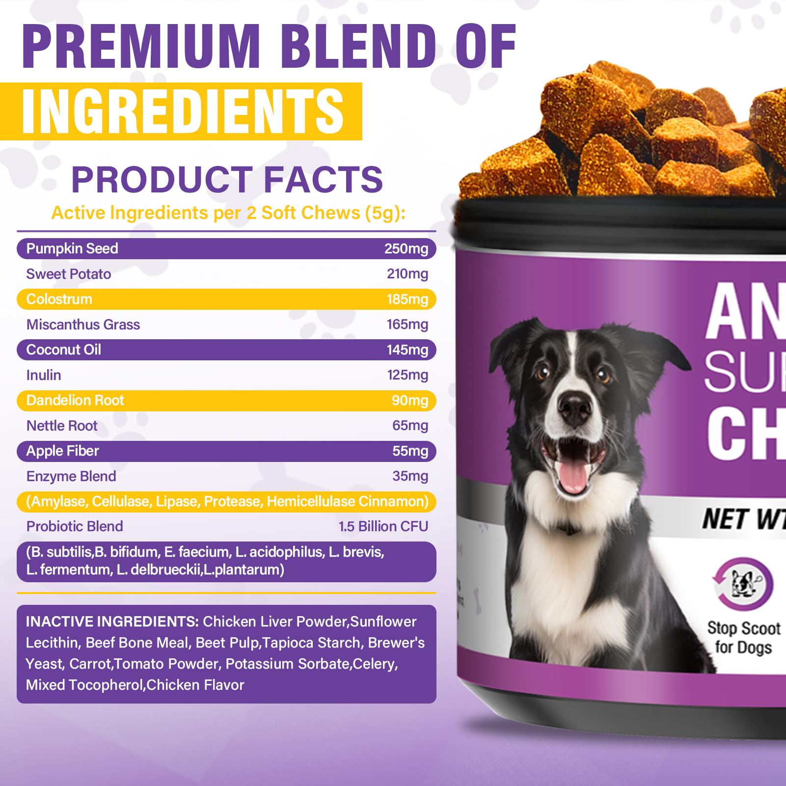 TTIXRL douceur pour chien: snack savoureux en routine