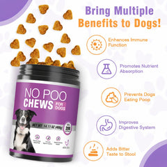 TTIXRL probiotiques et enzymes pour chien, soutien digestif quotidien.