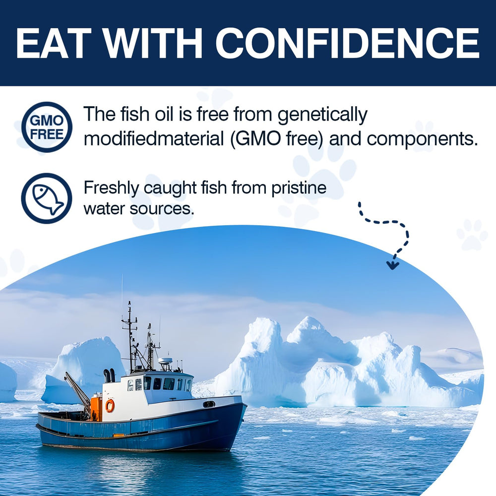TTLXBL Omega3 – ingrédients naturels pour la peau et le pelage.