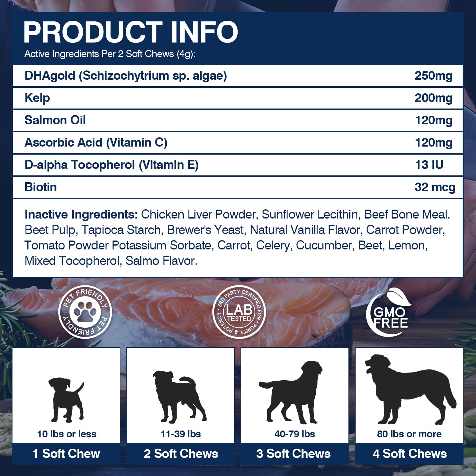 TTLXBL Omega3 – soulagement peau sèche et démangeaisons.