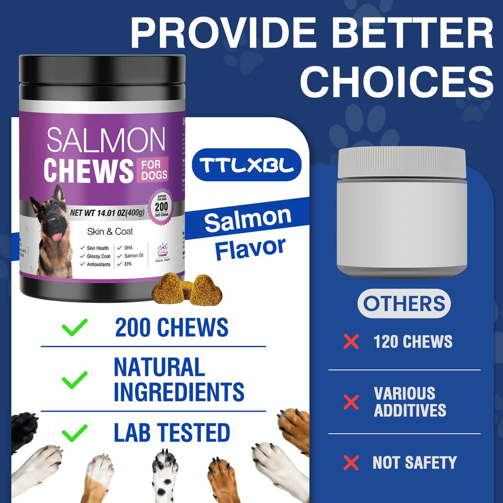 TTLXBL Omega-3 pour chien formulation sans soja ni cereales