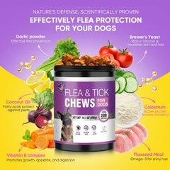 TTLXBL protection puces et tiques chien - comprimé facile à donner et durable.