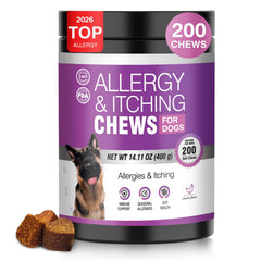 TTLXRL bouchées allergie chien – présentation format 200 comprimés pour chiens