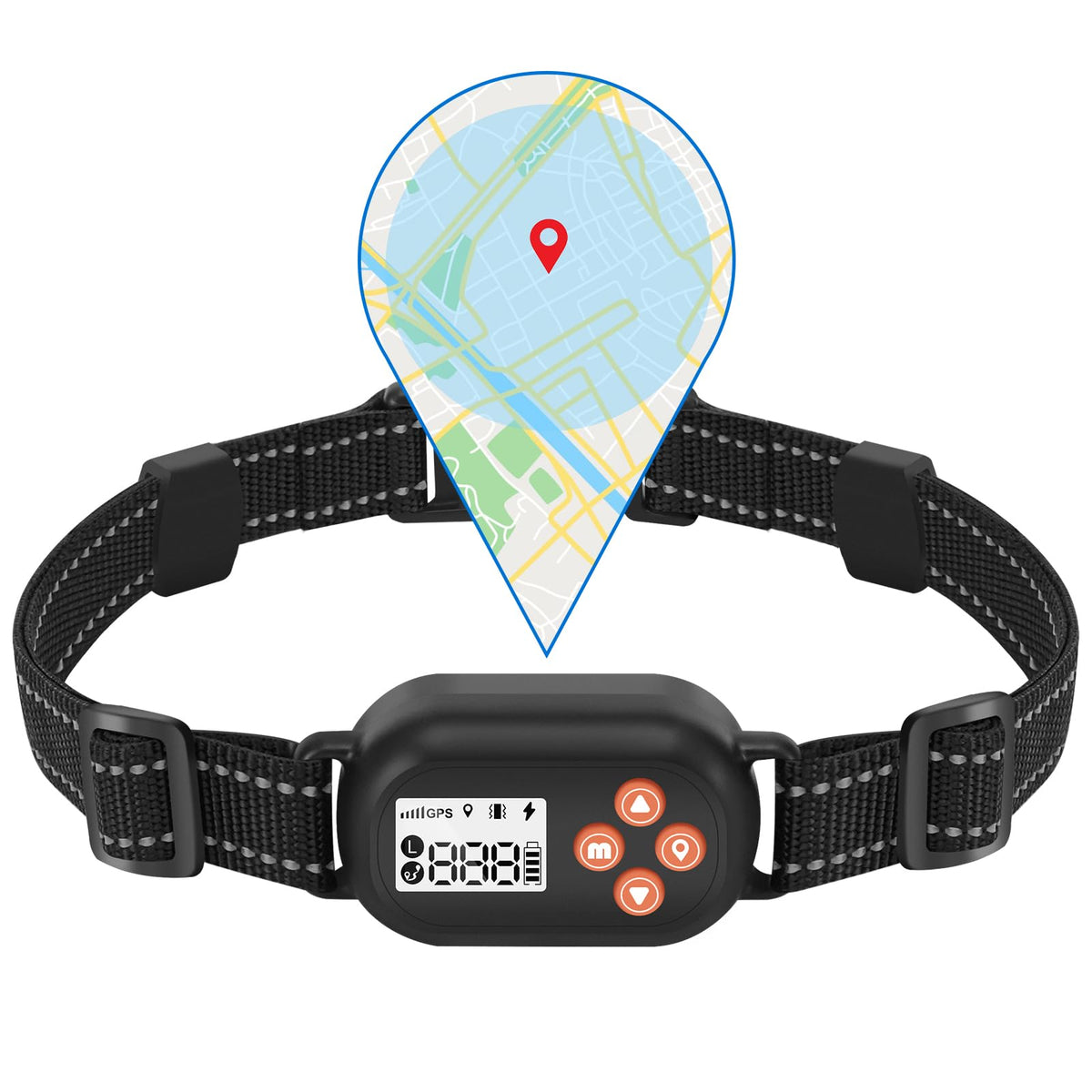 TTPet GPS clôture chien: interface claire et contrôle facile.