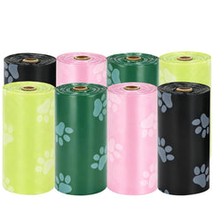 Tubasion sacs crottes chien 9x13 épais, propreté fiable lors des promenades.
