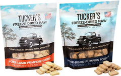 Tucker's Raw Frozen sachet porc-agneau citrouille, réhydratation rapide en quelques minutes