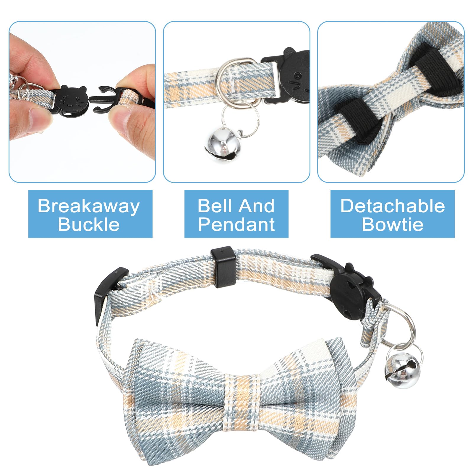 Collier Tucnoeu coton doux, matériau confortable pour peau sensible.