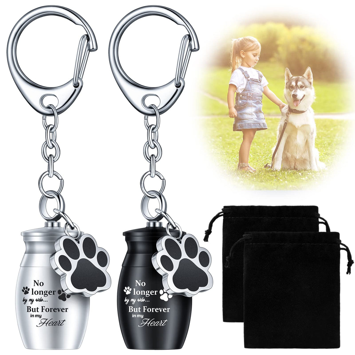 Porte-clés Tudomro urne animale design élégant et discret