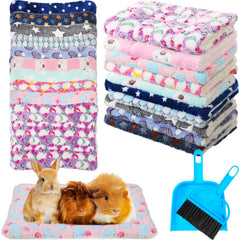 Tudomro tapis couchage pour petits animaux, surface peluche douce pour le repos.
