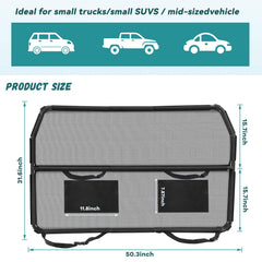 Montage rapide Tuenort: barrière chien sans outils pour SUV