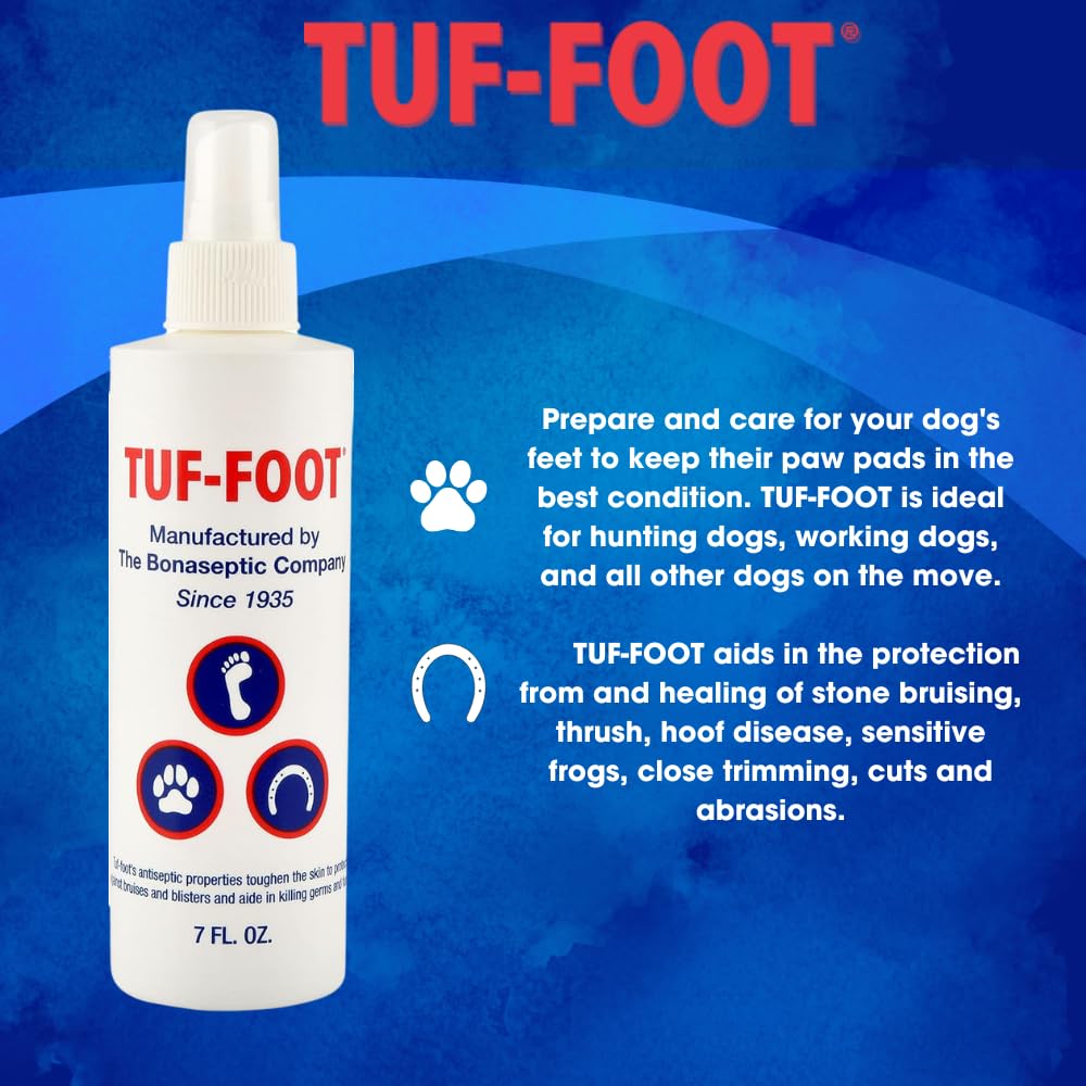 TUF-FOOT – utilisation multi-usages pour humains et animaux, confort potentiel.