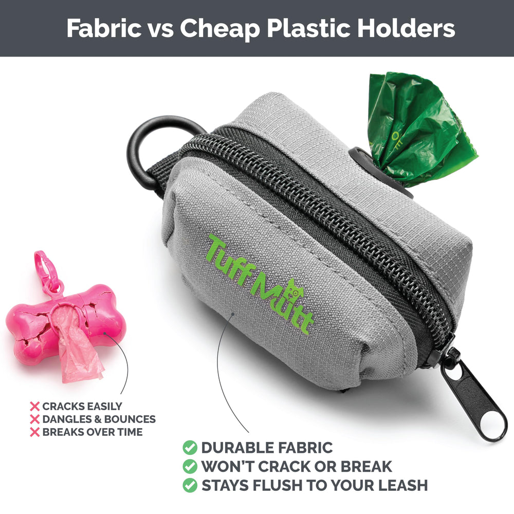 Porte-sacs Tuff Mutt en nylon ripstop, durable pour aventures en plein air.