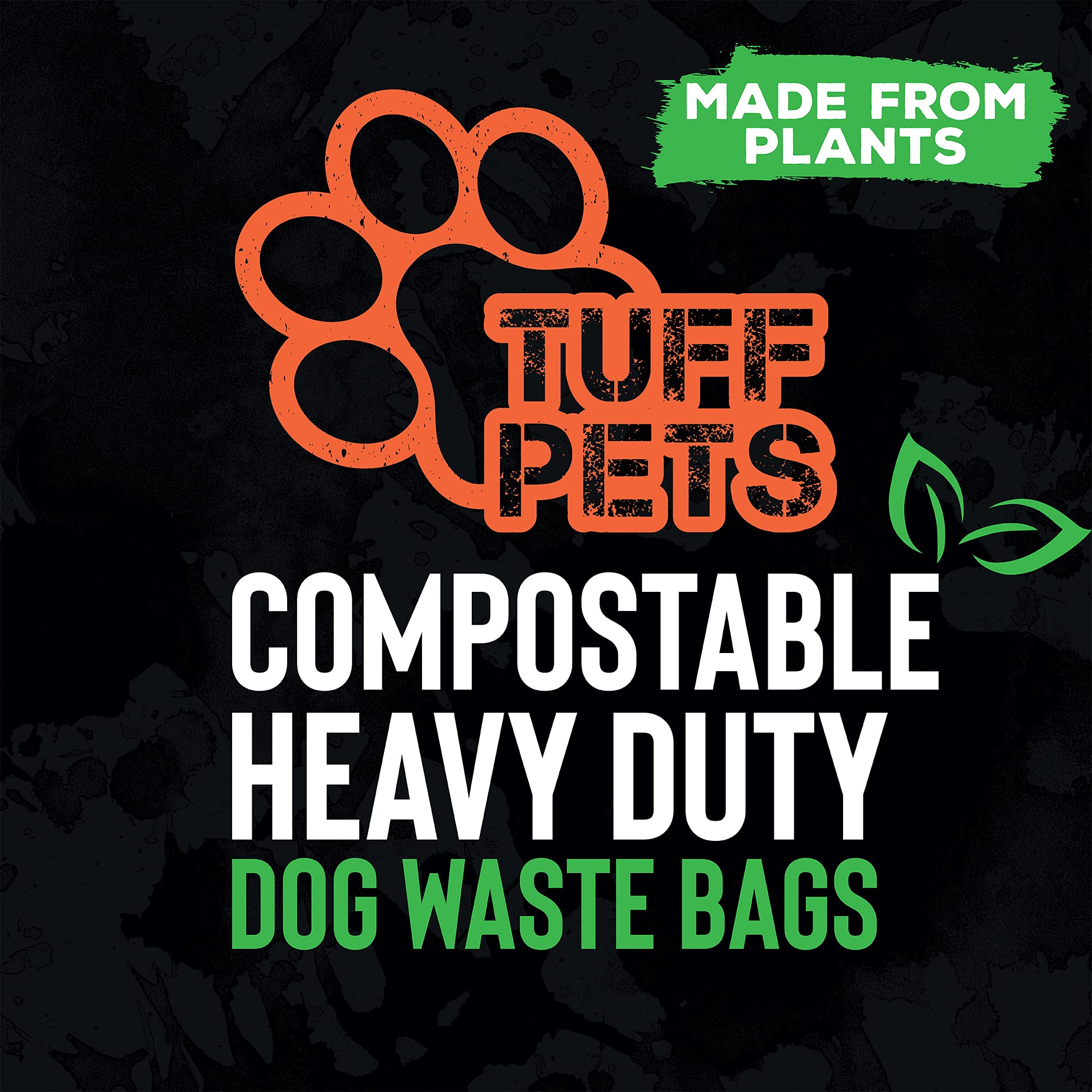 Sacs Tuff Pets épais à 20 microns pour déchets solides.